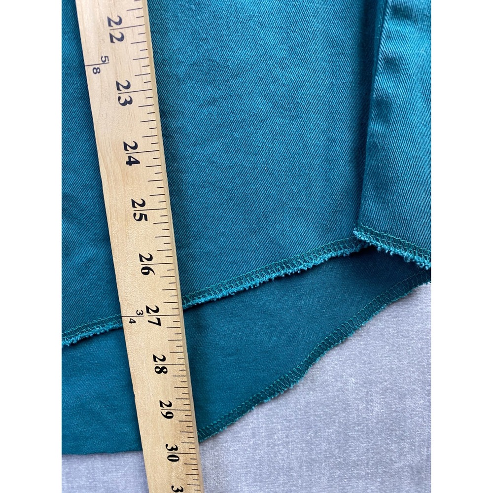 Vintage Wrangler Teal Green Western Pearl Snap‎ Shirt Regular Fit 16-34 Cotton - Picture 3 of 5